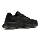 New Balance 9060 Triple Black Leather Men's