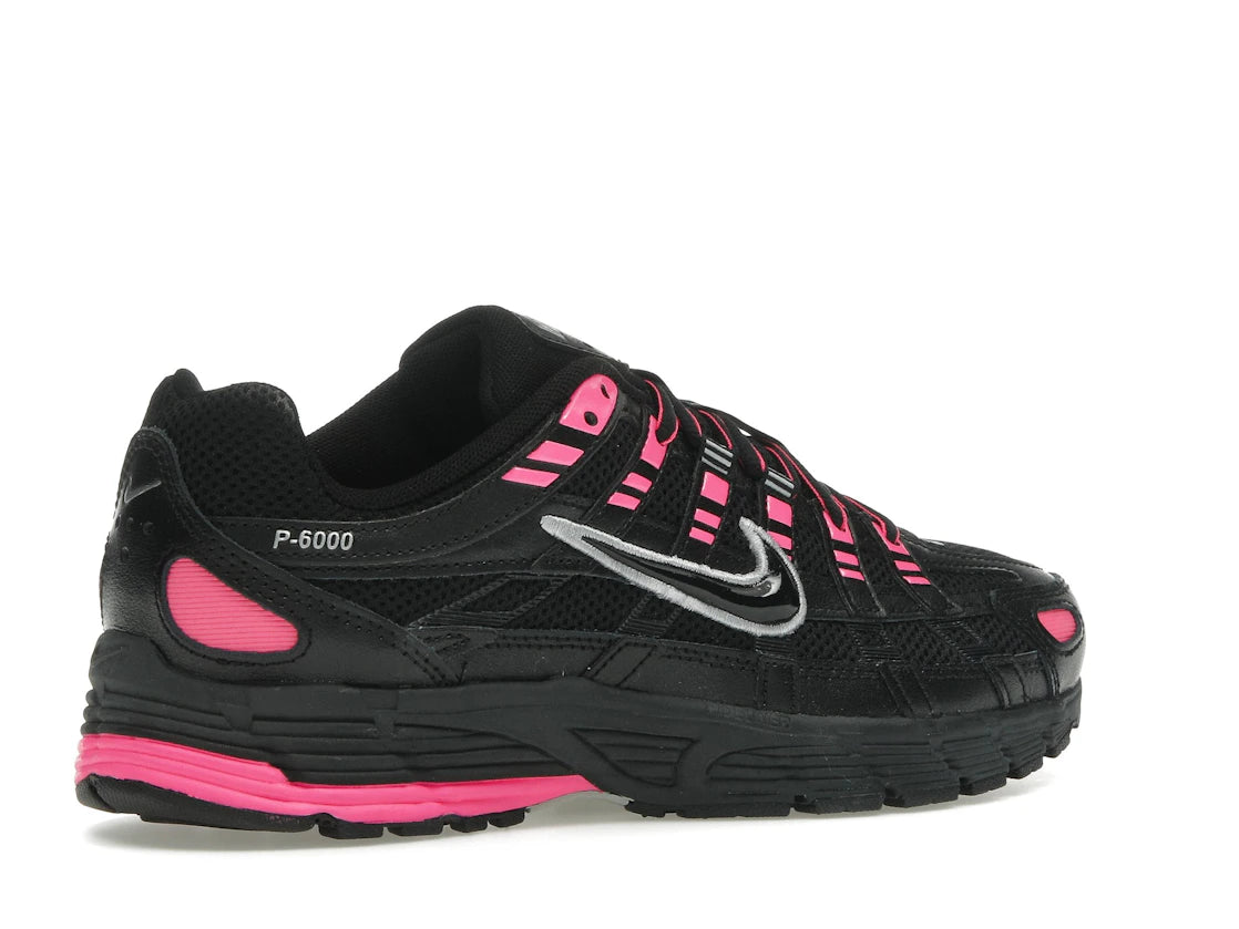 Nike P-6000 Pink Blast Metallic Silver Black