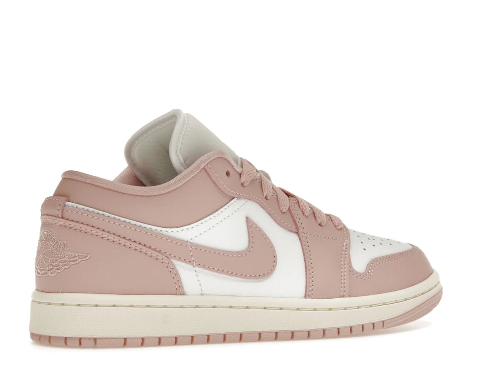 Air Jordan 1 Low White/Pink Oxford-Sail