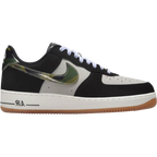 Nike Air Force 1 Low '07 LV8 Black Patent Camo Swoosh